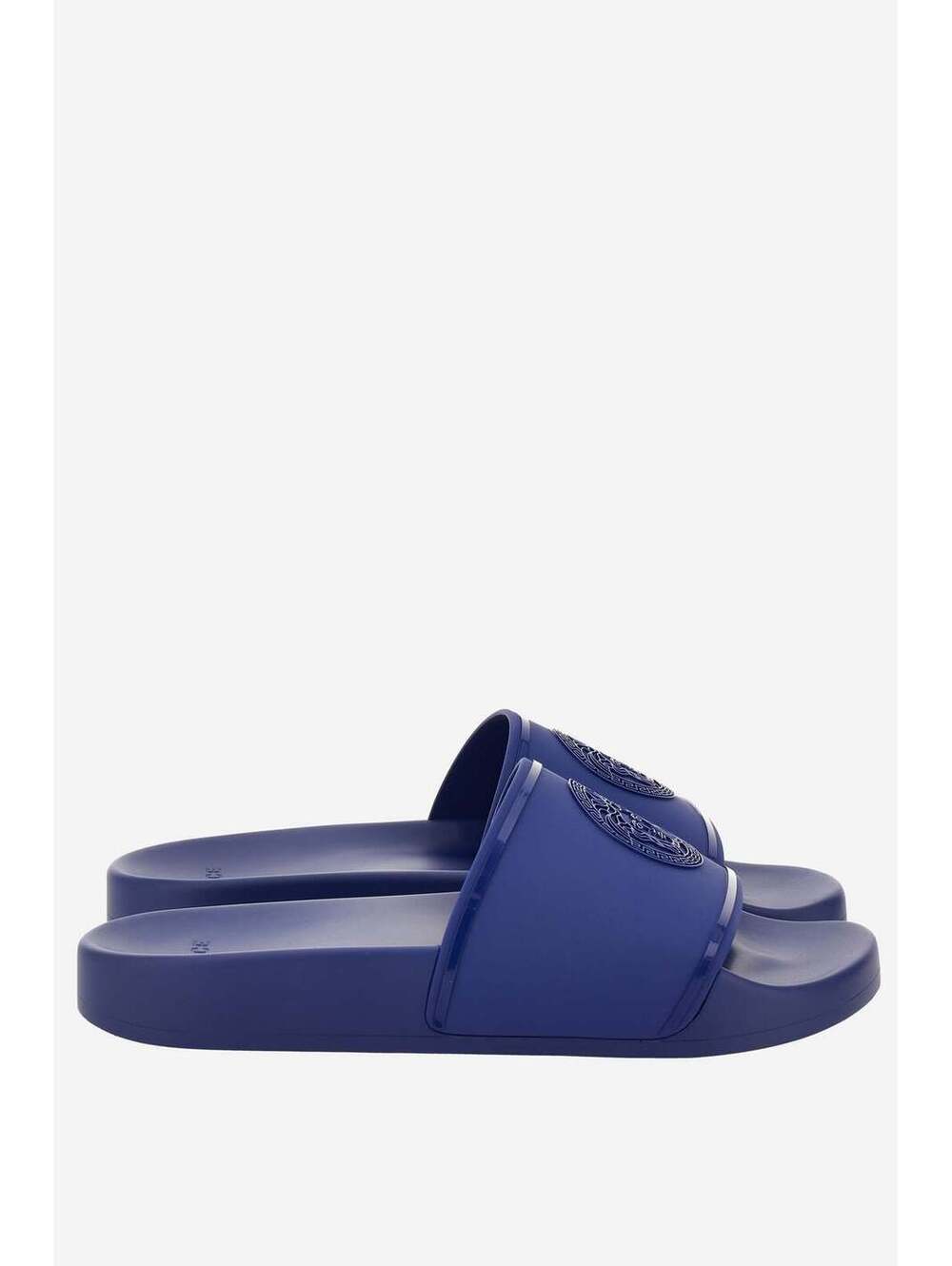 Versace Pool Slides In Rubber(PLEASE REQUEST YOUR SIZE BEFORE PURCHASING)